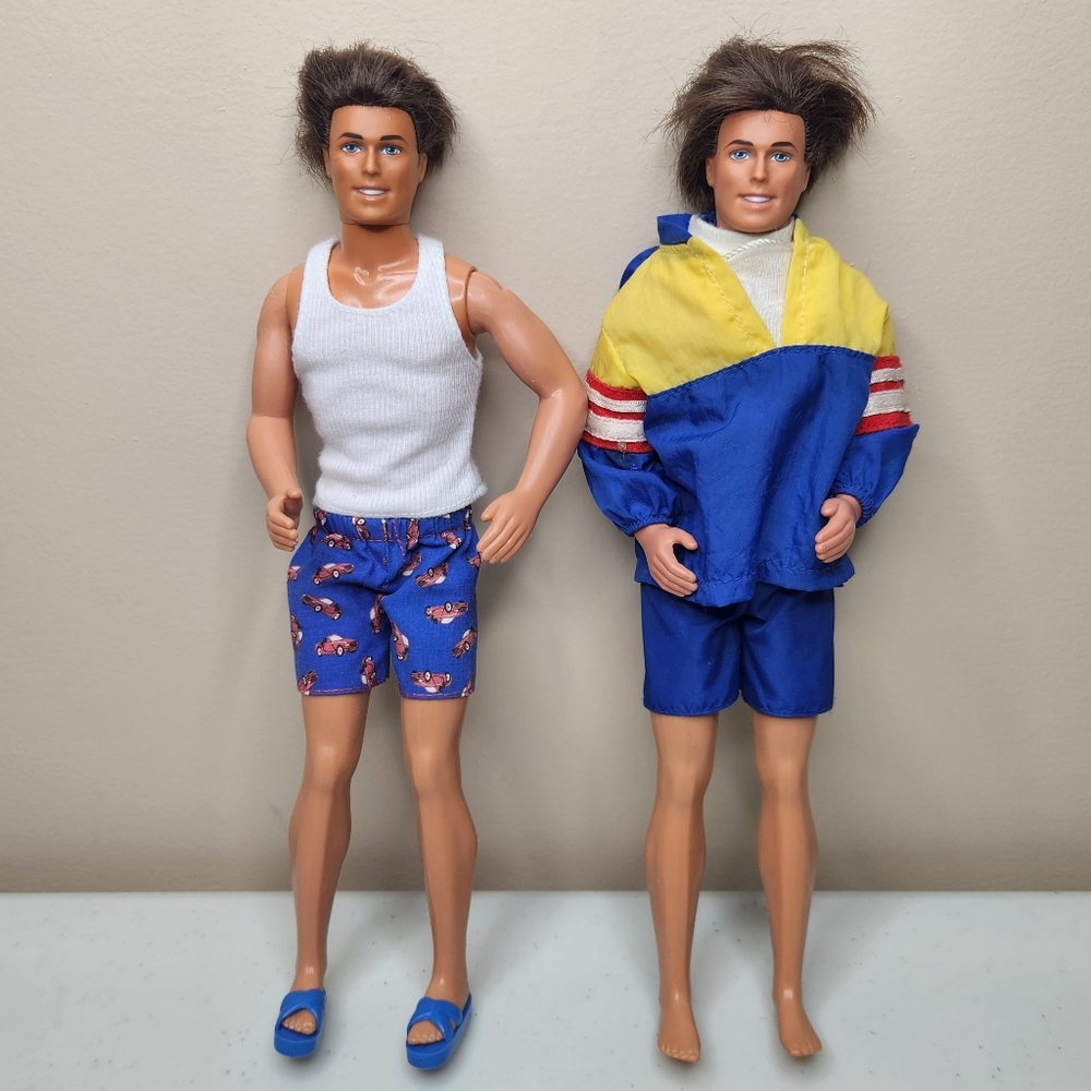 1997 Big Brother Ken Dolls 90s Vintage Nostalgia
